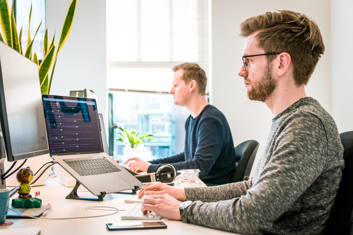 Recruiter reviewing candidate pipeline